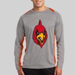 Long Sleeve Heather Colorblock Contender ™ Tee Thumbnail