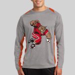 Long Sleeve Heather Colorblock Contender ™ Tee Thumbnail