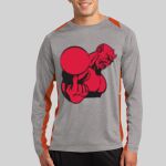 Long Sleeve Heather Colorblock Contender ™ Tee Thumbnail