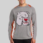 Long Sleeve Heather Colorblock Contender ™ Tee Thumbnail