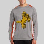 Long Sleeve Heather Colorblock Contender ™ Tee Thumbnail