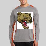 Long Sleeve Heather Colorblock Contender ™ Tee Thumbnail