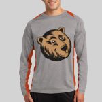 Long Sleeve Heather Colorblock Contender ™ Tee Thumbnail