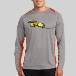 Long Sleeve Heather Colorblock Contender ™ Tee Thumbnail