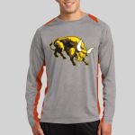 Long Sleeve Heather Colorblock Contender ™ Tee Thumbnail