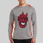 Long Sleeve Heather Colorblock Contender ™ Tee Thumbnail