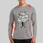 Long Sleeve Heather Colorblock Contender ™ Tee Thumbnail