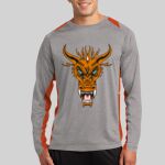 Long Sleeve Heather Colorblock Contender ™ Tee Thumbnail