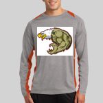 Long Sleeve Heather Colorblock Contender ™ Tee Thumbnail