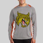 Long Sleeve Heather Colorblock Contender ™ Tee Thumbnail