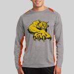 Long Sleeve Heather Colorblock Contender ™ Tee Thumbnail