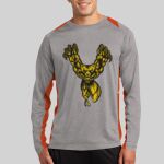 Long Sleeve Heather Colorblock Contender ™ Tee Thumbnail