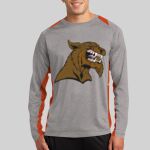 Long Sleeve Heather Colorblock Contender ™ Tee Thumbnail