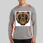 Long Sleeve Heather Colorblock Contender ™ Tee Thumbnail