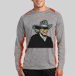 Long Sleeve Heather Colorblock Contender ™ Tee Thumbnail