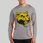 Long Sleeve Heather Colorblock Contender ™ Tee Thumbnail