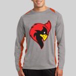 Long Sleeve Heather Colorblock Contender ™ Tee Thumbnail