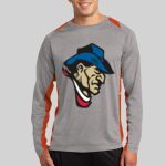 Long Sleeve Heather Colorblock Contender ™ Tee Thumbnail