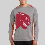 Long Sleeve Heather Colorblock Contender ™ Tee Thumbnail