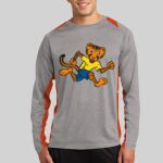 Long Sleeve Heather Colorblock Contender ™ Tee Thumbnail