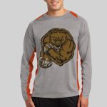 Long Sleeve Heather Colorblock Contender ™ Tee Thumbnail