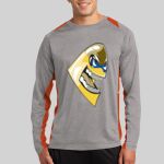 Long Sleeve Heather Colorblock Contender ™ Tee Thumbnail