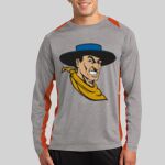 Long Sleeve Heather Colorblock Contender ™ Tee Thumbnail