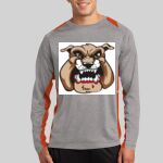 Long Sleeve Heather Colorblock Contender ™ Tee Thumbnail