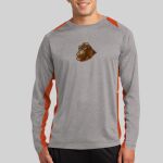 Long Sleeve Heather Colorblock Contender ™ Tee Thumbnail