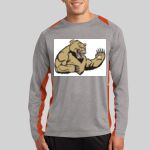 Long Sleeve Heather Colorblock Contender ™ Tee Thumbnail