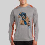 Long Sleeve Heather Colorblock Contender ™ Tee Thumbnail