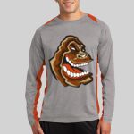 Long Sleeve Heather Colorblock Contender ™ Tee Thumbnail