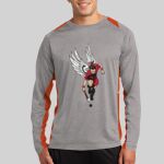Long Sleeve Heather Colorblock Contender ™ Tee Thumbnail