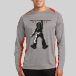 Long Sleeve Heather Colorblock Contender ™ Tee Thumbnail