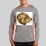 Long Sleeve Heather Colorblock Contender ™ Tee Thumbnail