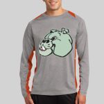 Long Sleeve Heather Colorblock Contender ™ Tee Thumbnail