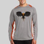 Long Sleeve Heather Colorblock Contender ™ Tee Thumbnail