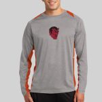 Long Sleeve Heather Colorblock Contender ™ Tee Thumbnail