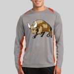 Long Sleeve Heather Colorblock Contender ™ Tee Thumbnail