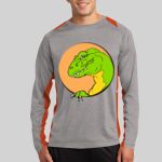 Long Sleeve Heather Colorblock Contender ™ Tee Thumbnail