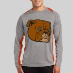 Long Sleeve Heather Colorblock Contender ™ Tee Thumbnail