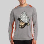 Long Sleeve Heather Colorblock Contender ™ Tee Thumbnail