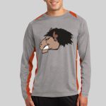 Long Sleeve Heather Colorblock Contender ™ Tee Thumbnail