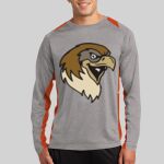 Long Sleeve Heather Colorblock Contender ™ Tee Thumbnail