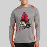 Long Sleeve Heather Colorblock Contender ™ Tee Thumbnail