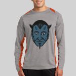 Long Sleeve Heather Colorblock Contender ™ Tee Thumbnail