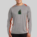Long Sleeve Heather Colorblock Contender ™ Tee Thumbnail