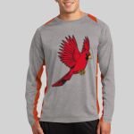 Long Sleeve Heather Colorblock Contender ™ Tee Thumbnail