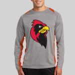 Long Sleeve Heather Colorblock Contender ™ Tee Thumbnail