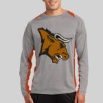 Long Sleeve Heather Colorblock Contender ™ Tee Thumbnail